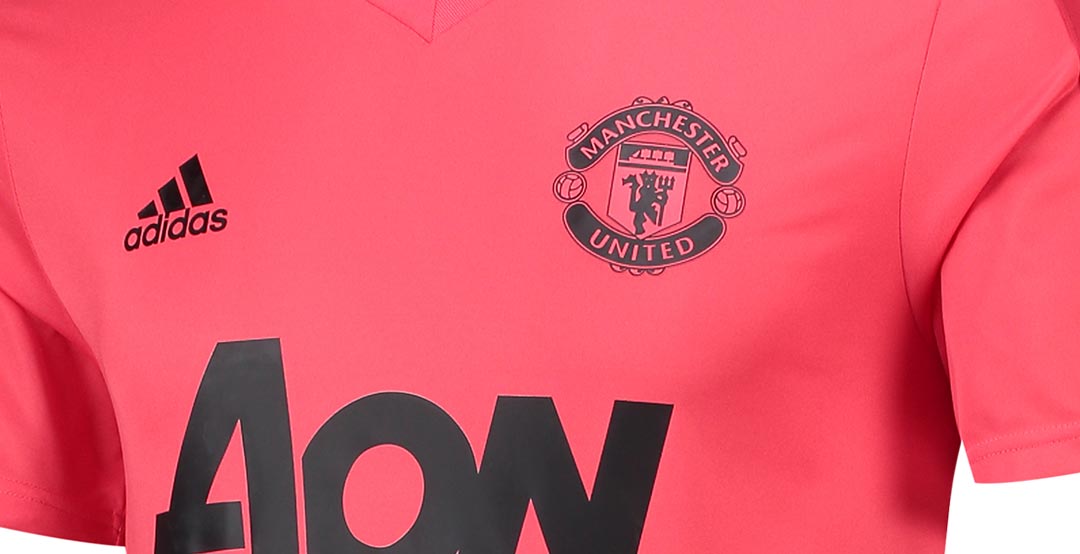 Man united 2025 pink training top